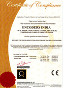 Encoders India ISO Certificate