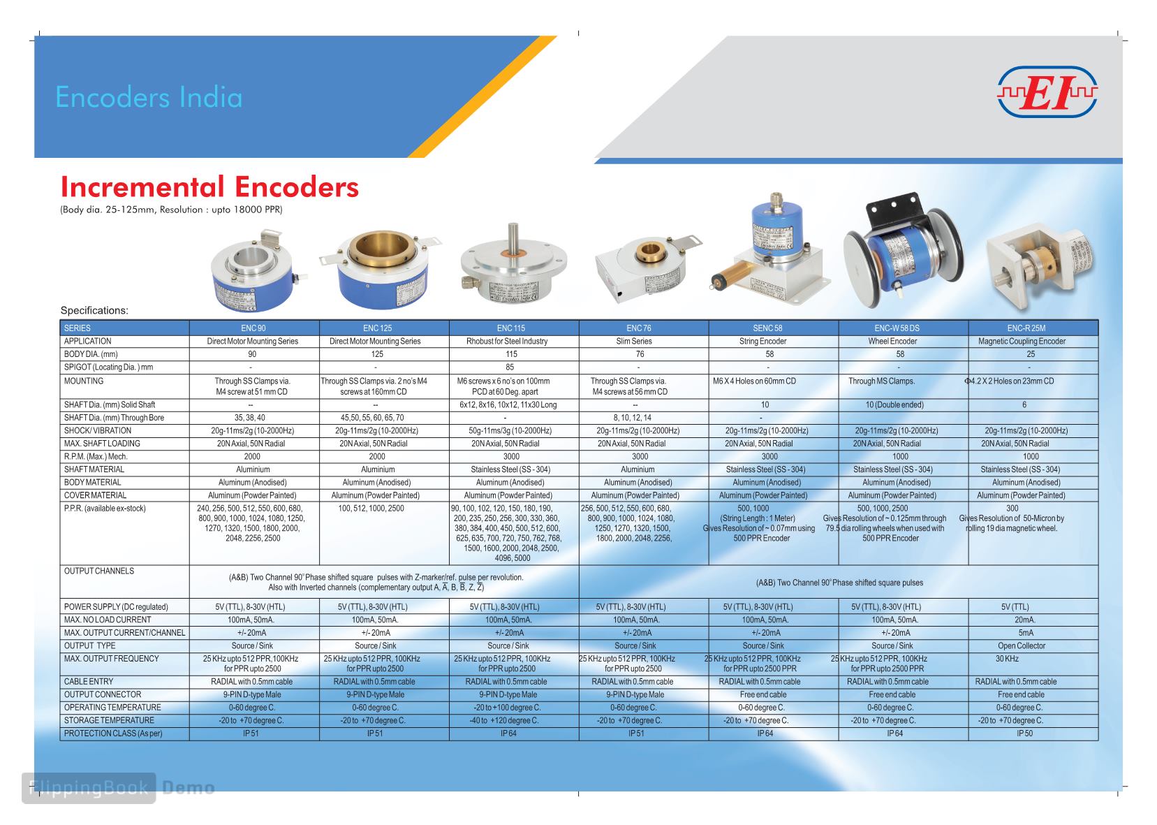 Encoders India Brochure